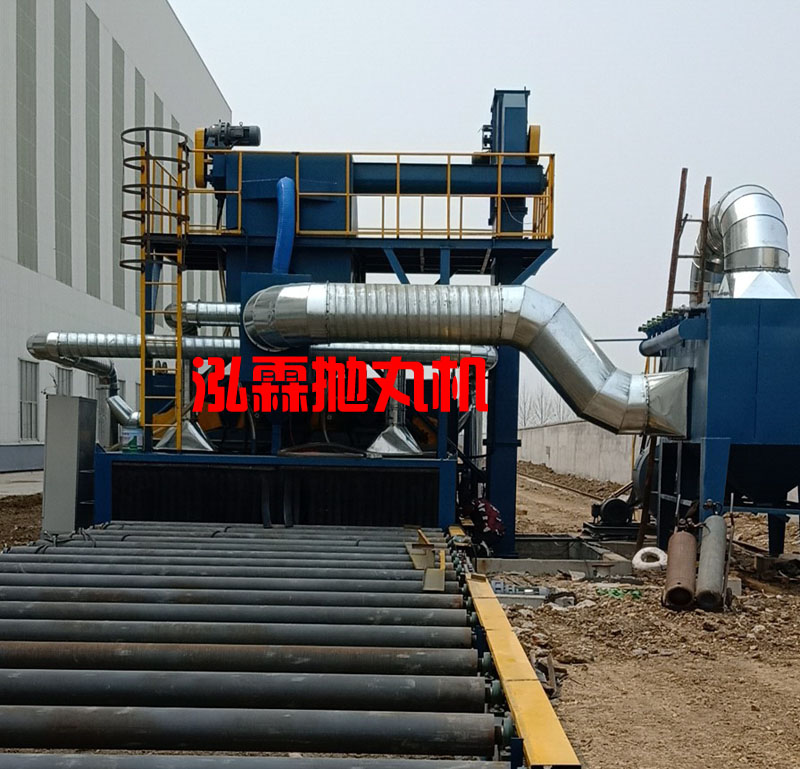 钢板抛丸除锈机对钢板进行表面处理 钢板抛丸除锈机对钢板进行表面处理