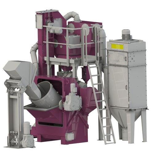 Gt15倾斜滚筒式抛丸机 Gt15倾斜滚筒式抛丸机